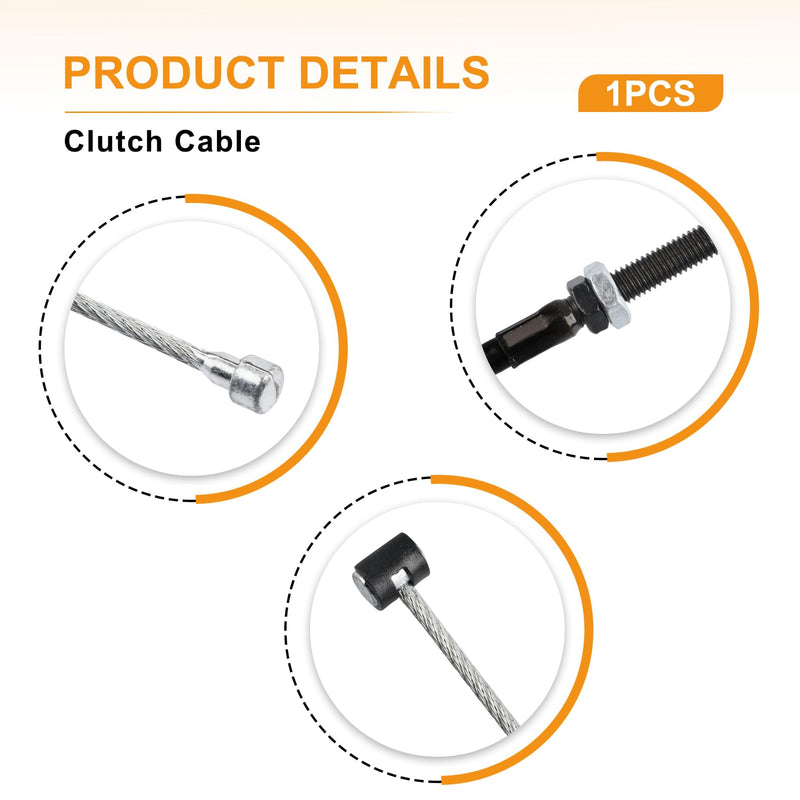 Clutch Cable Replacement for Honda Shadow Aero Phantom 750 VT750C VT750CA VT750RS VT750C2B 22870-MEG-000 22870-MEG-A41 22870-MEG-A41,Replaces Motion Pro: 02-0524