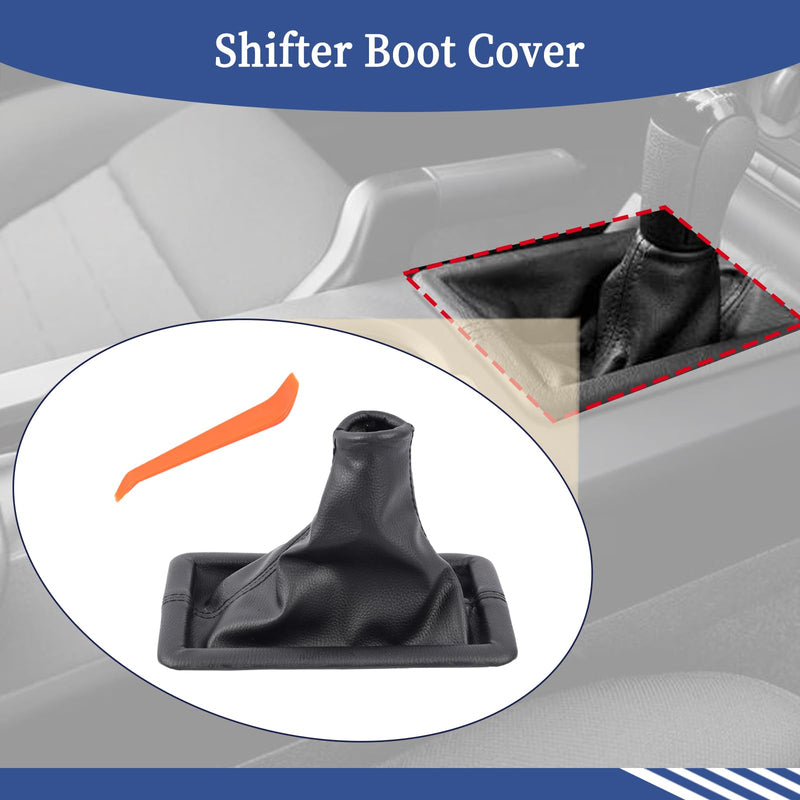  [AUSTRALIA] - Shift Boot 8R3Z-7277-AA Shifter Boot Cover Fit for Ford Mustang 2005 2006 2007 2008 2009 Manual Transmission Gear Change Lever