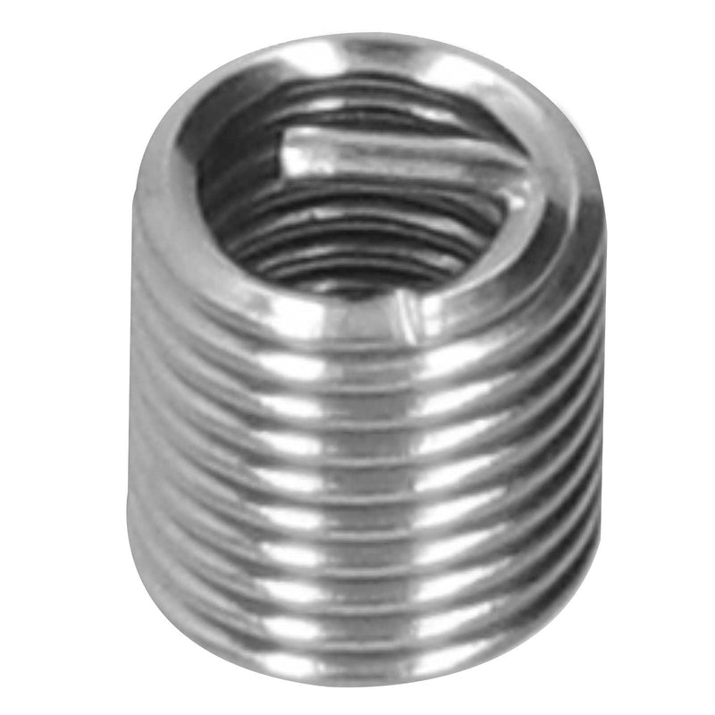 100 PCS Thread Repair Insert, M6 x 1 Helicoil Metric Thread Sleeves, Stainless Steel Wire Thread Sheaths with Different Length to Choose for Thread Repair(12mm) 12mm