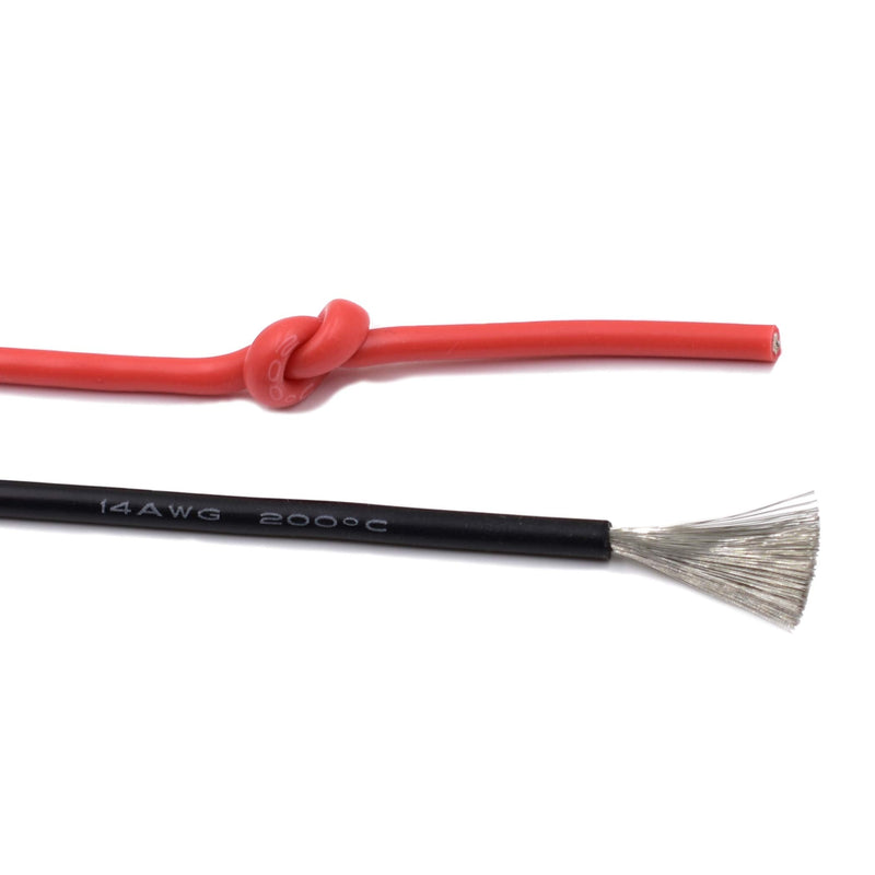 2Pcs 4mm Banana Plug to Alligator Clip Test Lead Wire Cable Set 14AWG for Multimeter Oscilloscope 6 Feet 6Ft 2