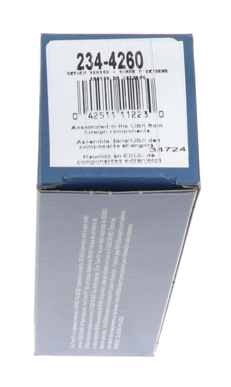 Denso Oxygen (O2) Sensor - 234-4260 (Fits Select Years of Toyota: 4Runner/Avalon/Camry/FJ Cruiser/Land Cruiser/Sequoia/Solara/Tacoma/Tundra/Venza and Lexus: ES350/GX460/GX470/LX470/LX570 Vehicles)