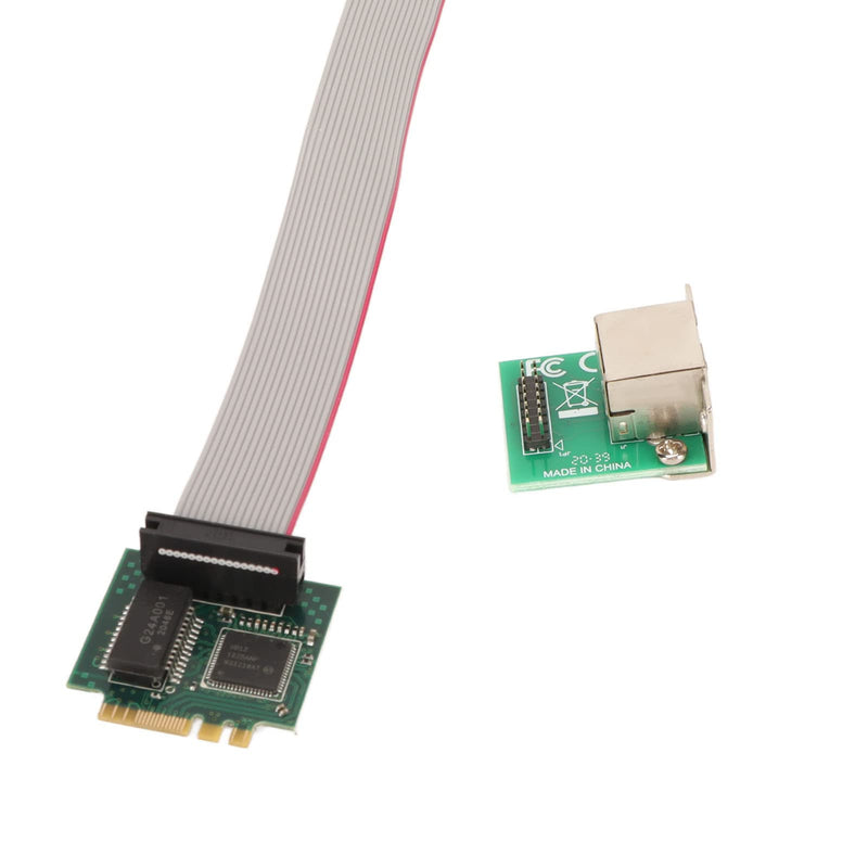 Gigabit Ethernet Server Adapter, M.2 A E Key Single Port Gigabit Server NIC Adapter 1000M RJ45 Ethernet NIC.