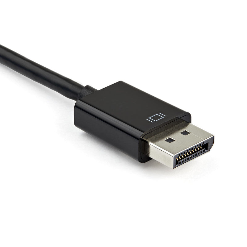 StarTech.com DisplayPort to HDMI VGA Adapter - DP 1.2 HBR2 to HDMI 2.0 (4K 60Hz) or VGA 1080p Converter Dongle - DP to HDMI or VGA Monitor Adapter - Digital Video Display Adapter (DP2VGAHD20)