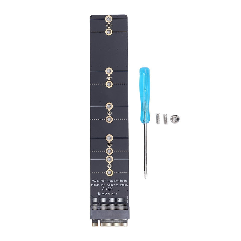 Haofy M.2 NVME SSD to PCIe Adapter Card PH441 with Aluminum Heat Sink for 2230 2242 2260 2280 22110 SSD OS