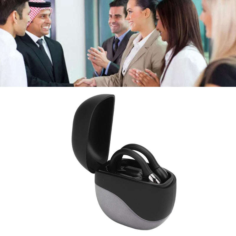 Yunseity M62 Language Translator Earbuds, 133 Languages Real Time Two Way Cordless Bluetooth Translation Device with App, TWS Noise Reduction, Voice Control, Ideal for Travel and Business