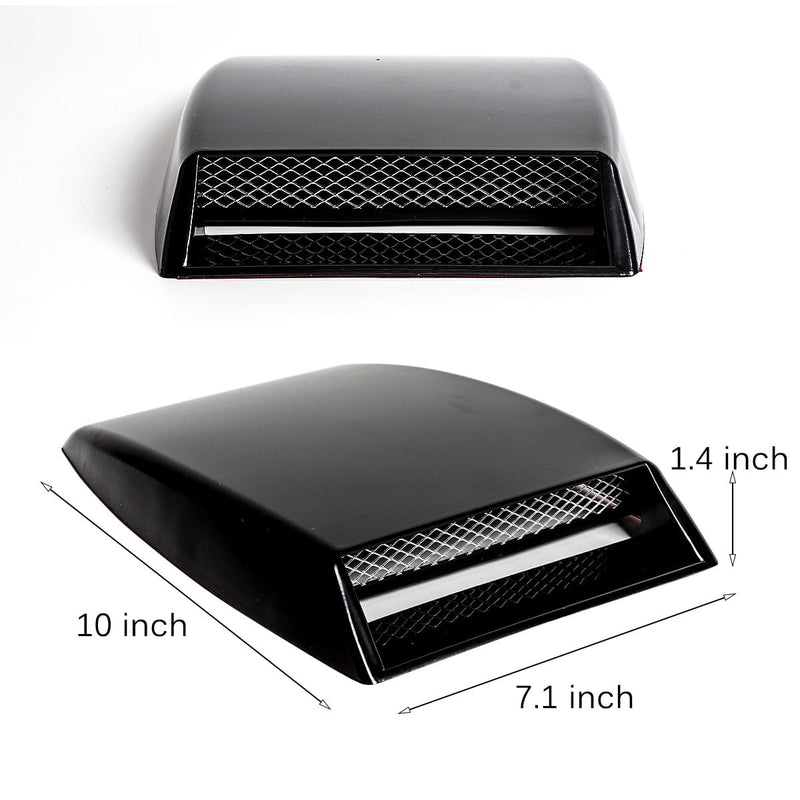 Car Hood Vent Trim,Car Hood Simulation Decorative AirOutlet,Bonnet Vent Hood Air Intake Trim Cover,Bonnet Vent Hood Air Intake Trim Cover