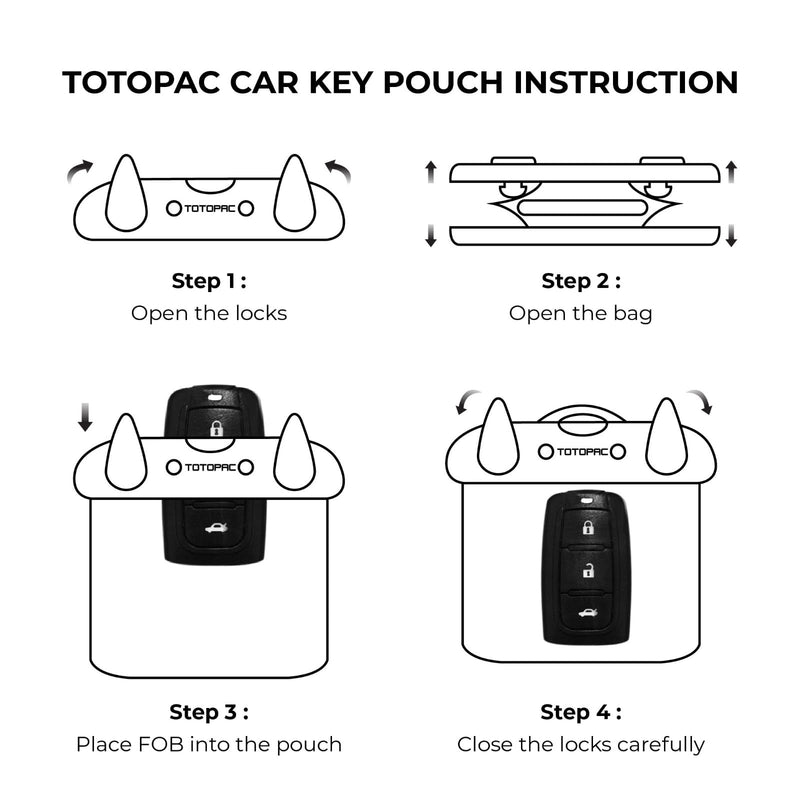 3Pack Waterproof Car Key FOB Case Floating Wallet Pouch for Remote Keys ID Credit Card Cash Money Submersible Dry Bag Holder (3, Black + Orange + Transparent) 3