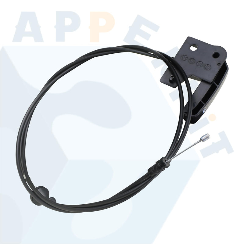 Hood Latch Release Cable with Handle Lever 912-014 15769412 15741109 Compatible with 1995-2000 Chevy GMC C1500 C2500 C3500 K1500 K2500 K3500 Suburban Tahoe Yukon Escalade Hood Parts