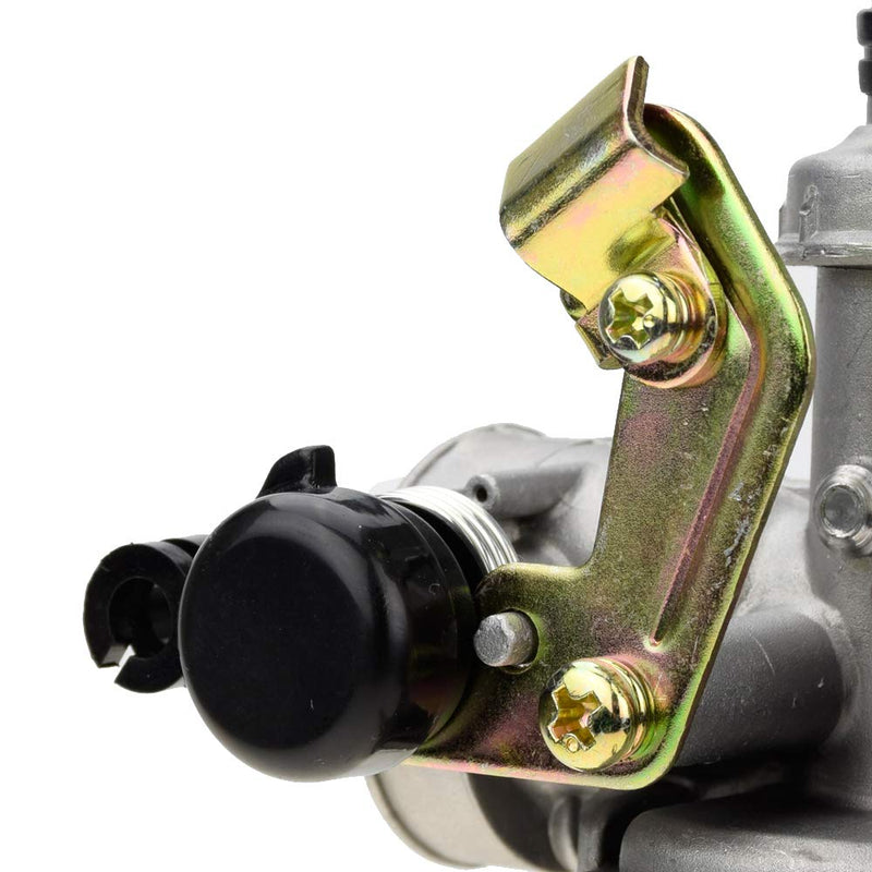 HIAORS PZ19 19mm Carburetor Carb with Cable Choke Compatible with Taotao Coolster 110cc 125cc Apollo Sunl NST Coolsport Lifan Baja ATV Quad 4 Wheeler CRF50 DB14 DB27 4-Stroke Pit Dirt Bike Parts