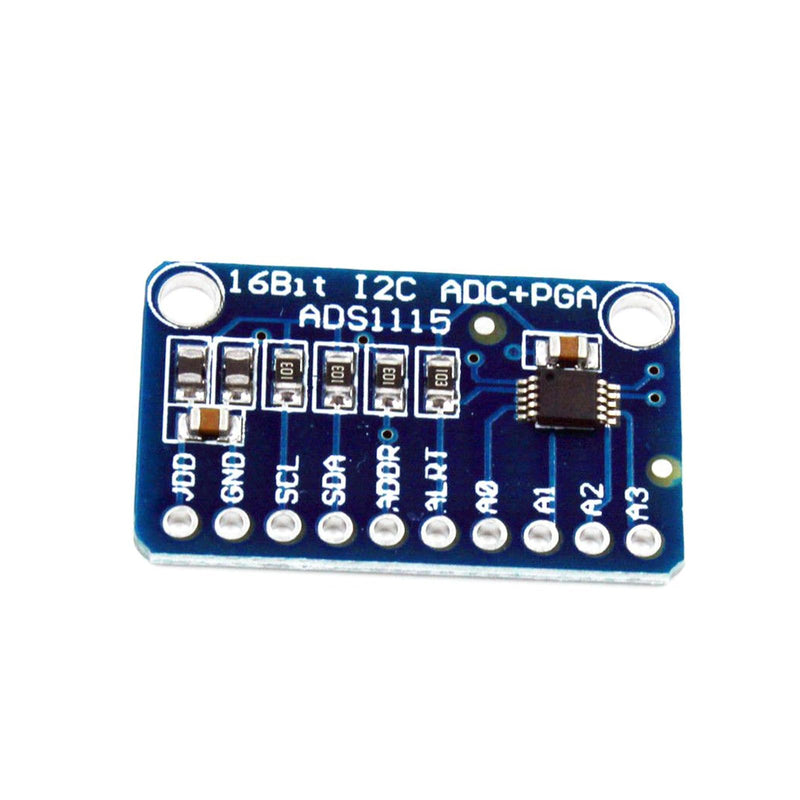 KEAcvise 3-Pack ADS1115 16-Bit ADC Converter - 4-Channel I2C/IIC with PGA, 2.0V-5.5V, High-Precision Analog-to-Digital Development Board for Raspberry Pi