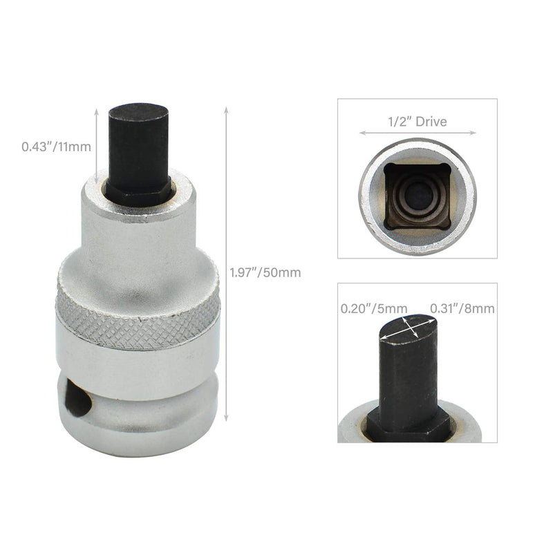 Strut Spreader Socket, Shock Absorber Ram Dismantle Tool, Strut Socket for Audi, VW, BMW, Mini, Ford
