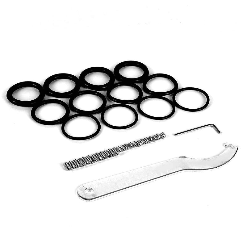 DNA MOTORING Coilover Suspension Kit Sleeves Compatible with 88-00 Civic / 93-97 Civic Del Sol / 88-91 CRX / 90-01 Integra, COIL-HC88-T11-BK Black