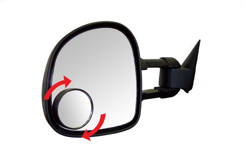 CIPA 49302 Round 3.75” Stick-On Convex HotSpot Mirror 3-3/4 Inches