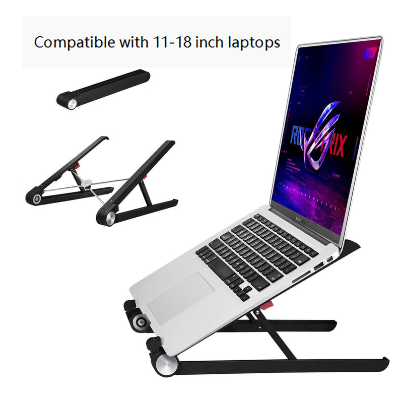 Portable Laptop Stand for Asus ROG Strix Scar 18 16 17 15 Strix G16 G18 G17 G15 15 16 17 18 inch Gaming Laptop.Laptop Stand for Desk,Made of Reinforced Nylon, 304 Stainless Steel and Silicone