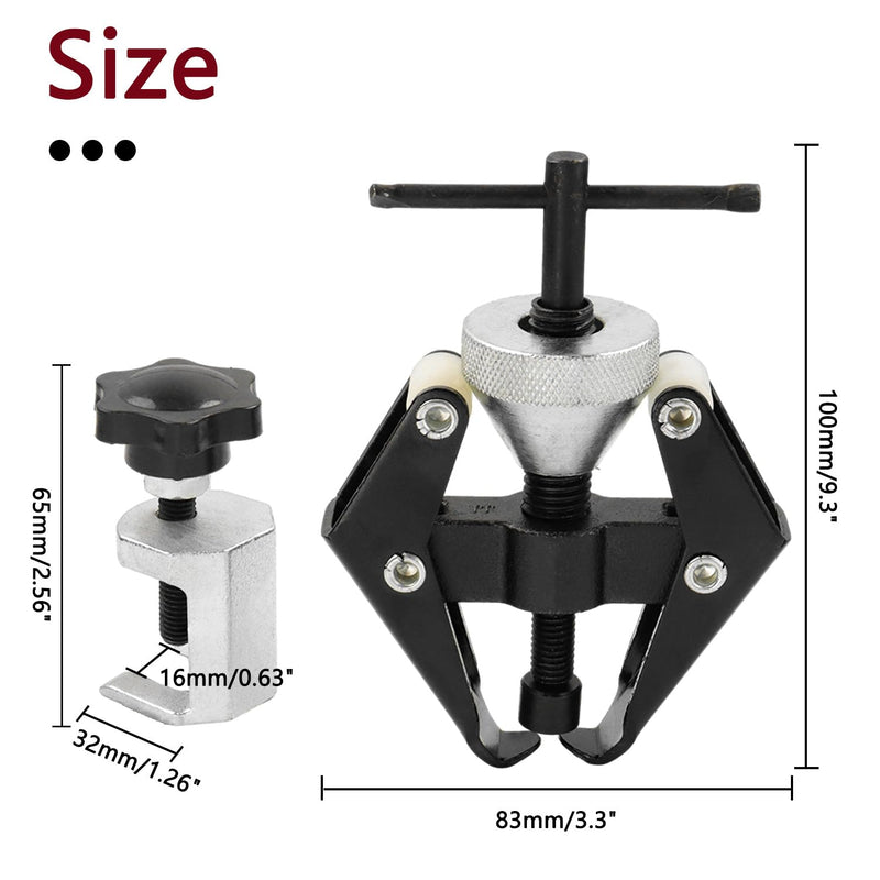 Battery Terminal and Wiper Arm Puller,Windshield Wiper arm Removal Tool,Wiper arm Puller Remove Tool big+small