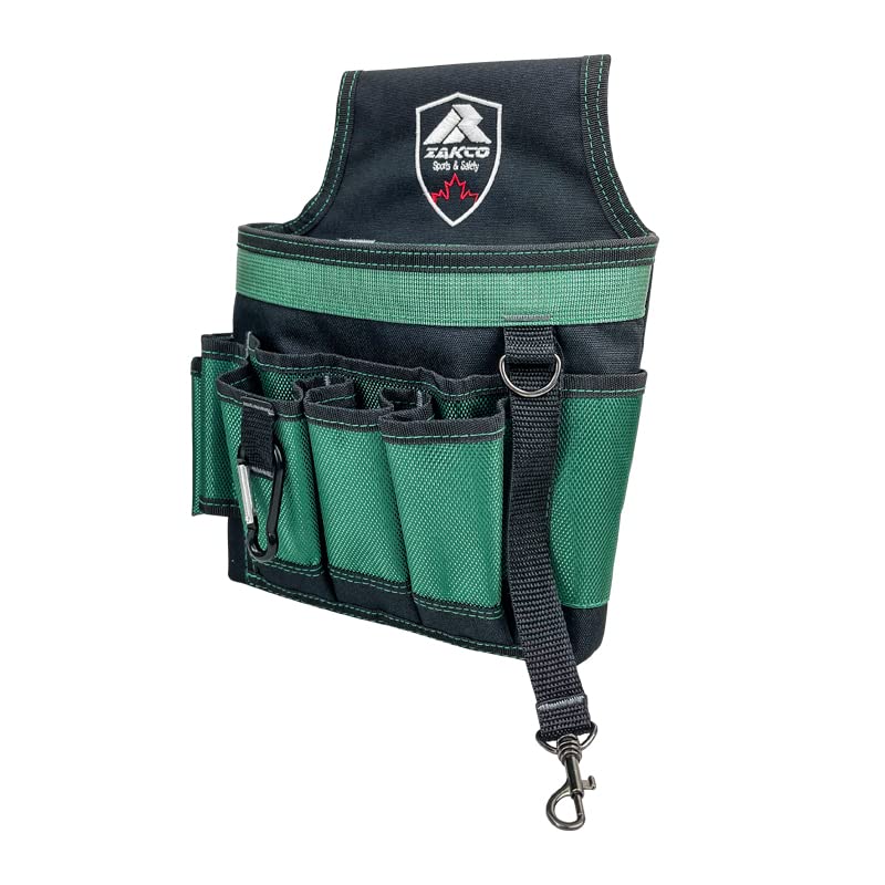 Electrician Tool Pouch, Maintenance Tool Pouch, Utility Tool Holster, Polyester Pouch, Mini Electrician Tool Pouch Green