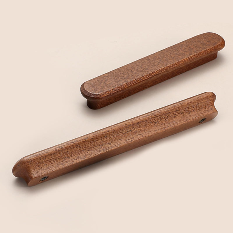 Red Wood-3.78 in 6 pcs Wood Drawer Knobs Pulls Handles Kitchen Cabinets Furniture Dresser Wardrobe Cupboard Drawer Knobs Pulls Handle Red wood-3.78