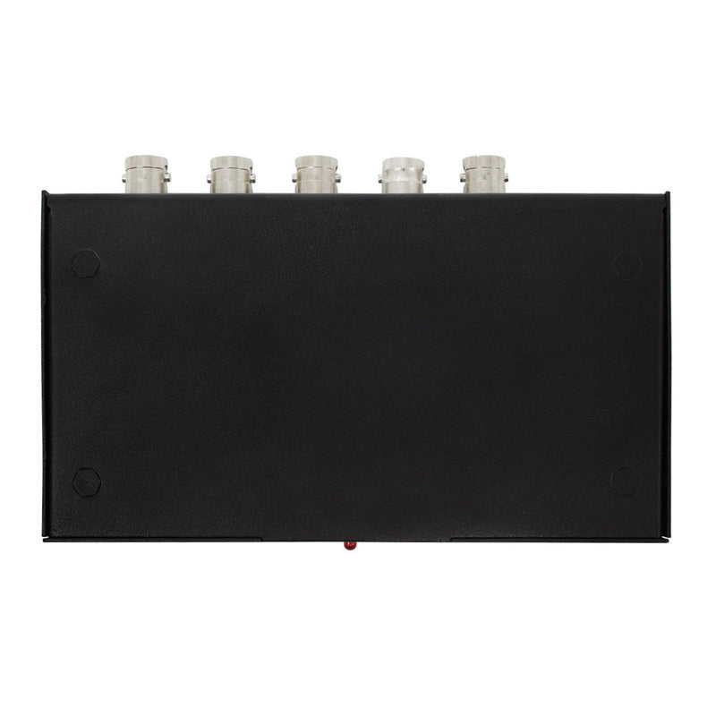 Wiistar SDI 1x4 Splitter Black Amplifier Splitter 1 in to 4 Out SD-SDI HD-SDI 3G-SDI Repeater Extender