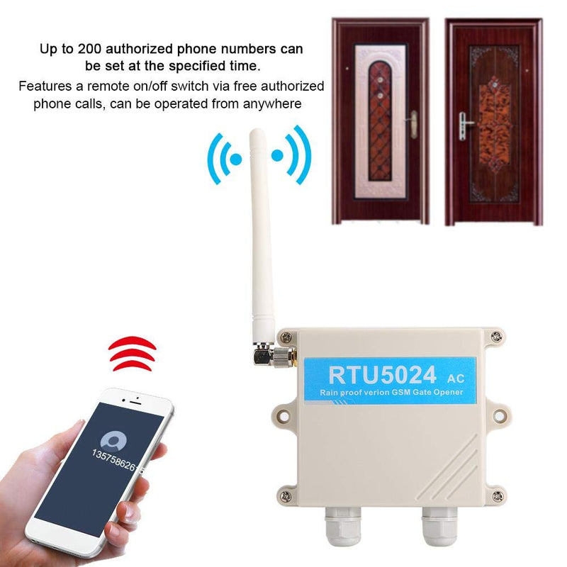 GSM Gate Opener, RTU5024 Waterproof Remote GSM Gate Opener, Operator Garage Door Access Controller