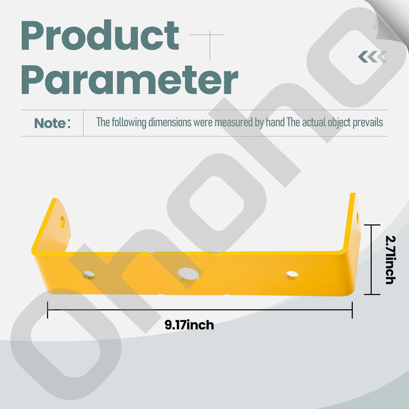 783-06088A-4021 Seat Pivot Bracket - by Ohoho - Compatible with Cub Cadet LTX1040 GTX1054 LGT1050 LGT1054 LGTX1050 - Yellow