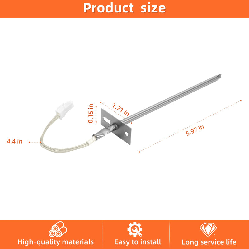 WFE320M0ES2 WFE320M0JS Oven Sensor Temperature Probe Fit for Whirlpool Oven WFE515S0ES0 WFE301LVS0 WFE320M0AB0 WFE320M0AS0 WFE320M0EB0 WFE320M0EB1 WFE320M0EB2 WFE320M0ES0 WFE320M0ES1 WFE320M0EW0