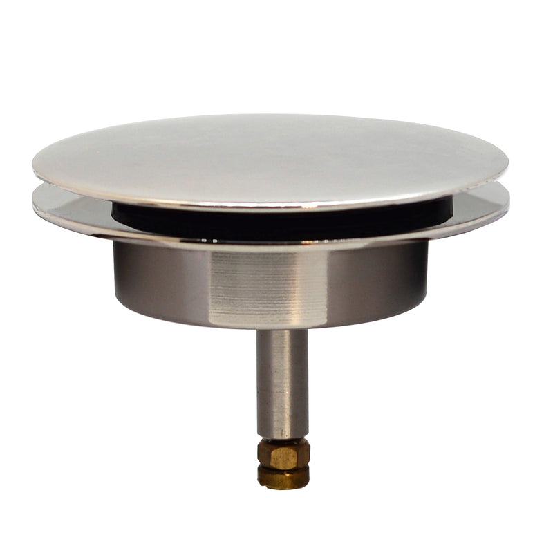 Westbrass European Style Trim for Cable Drive Bath Waste, Polished Nickel, D50TE-05 1 Pack