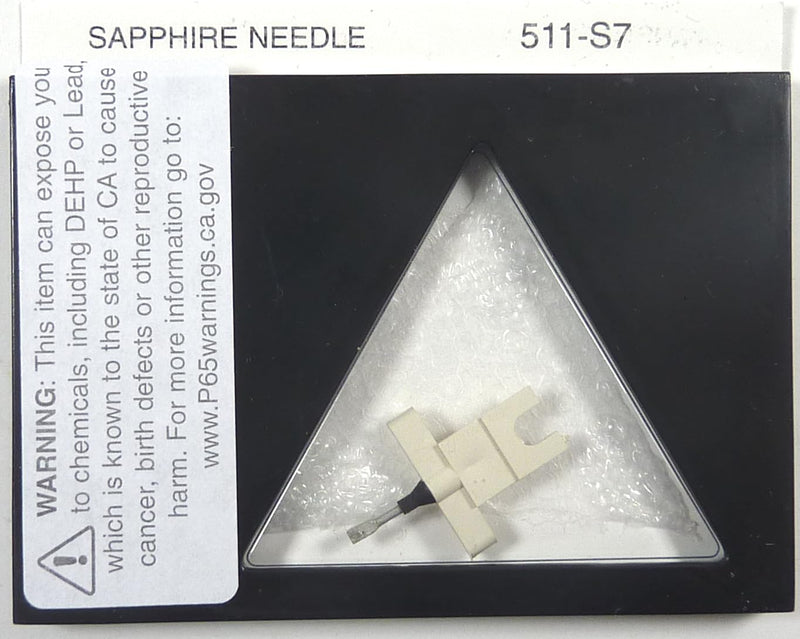 Pfanstiehl Replacement Phonograph Needle Compatible For General Electric GE Wildcat C-660 EA2224 EA80X432 Electro-Voice EV2752 511-S7