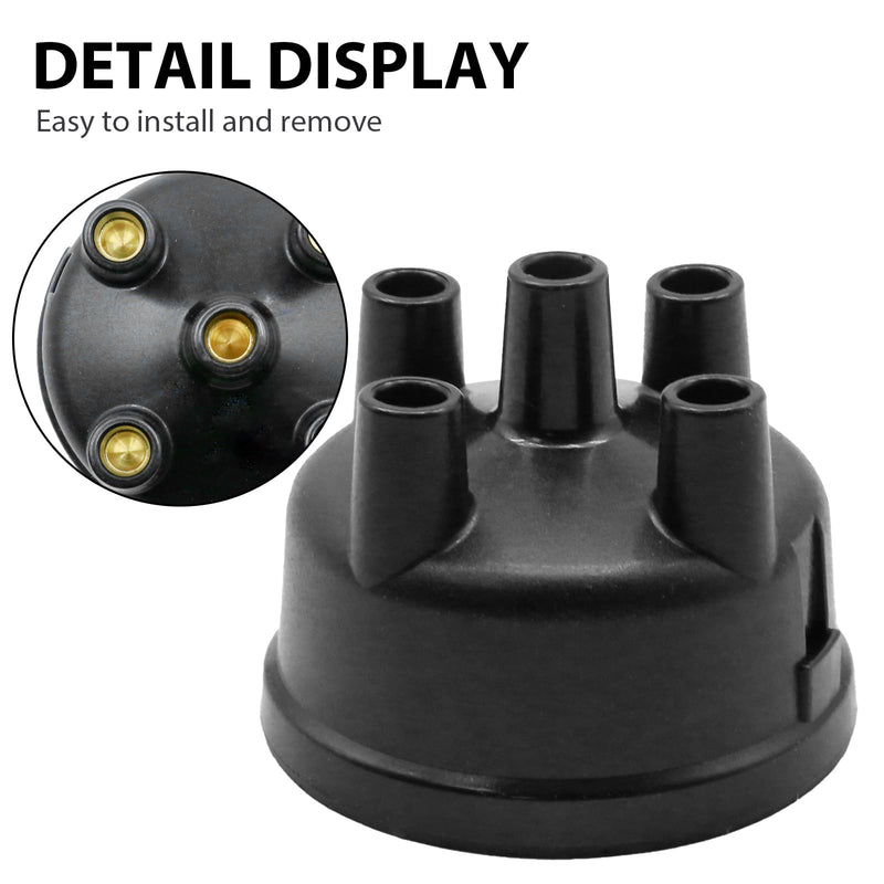 NCA12106A Distributor Cap, Replacement for Ford 2000 4000 8N NAA 600 700 800 900 601 701 801 901 Tractors 1950-1964, Replaces 500850 2092020 MF12106A MF12106AGV