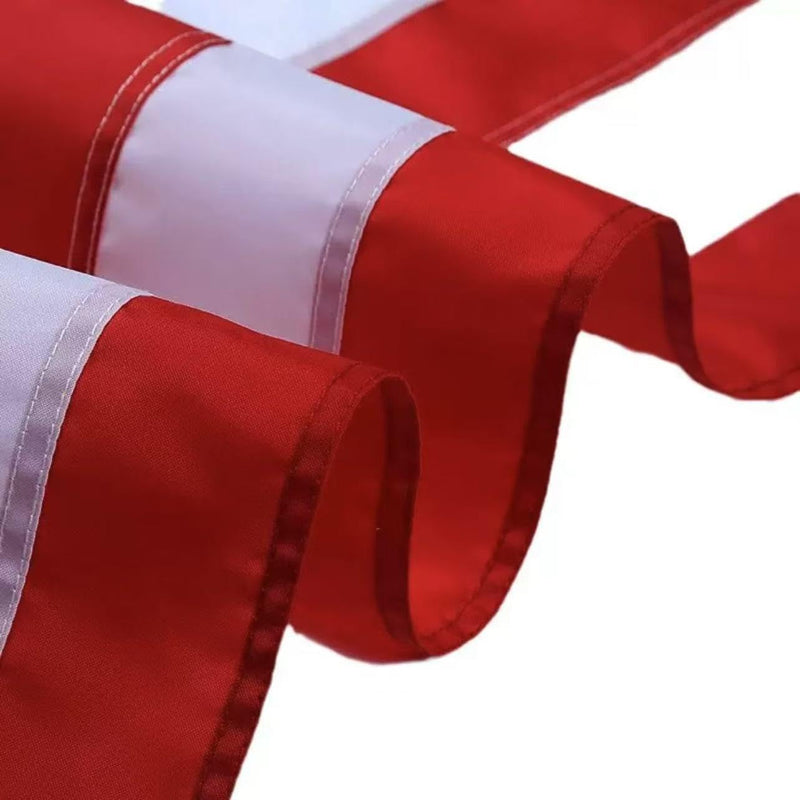 American Flag for Boat Flags marine 12x18 (4 Heavy Duty Clips) with Embroidered Stars American Boat Flag and Brass Grommets US Boats Cabin Flag for Various Boats, Yacht American flag 12x18