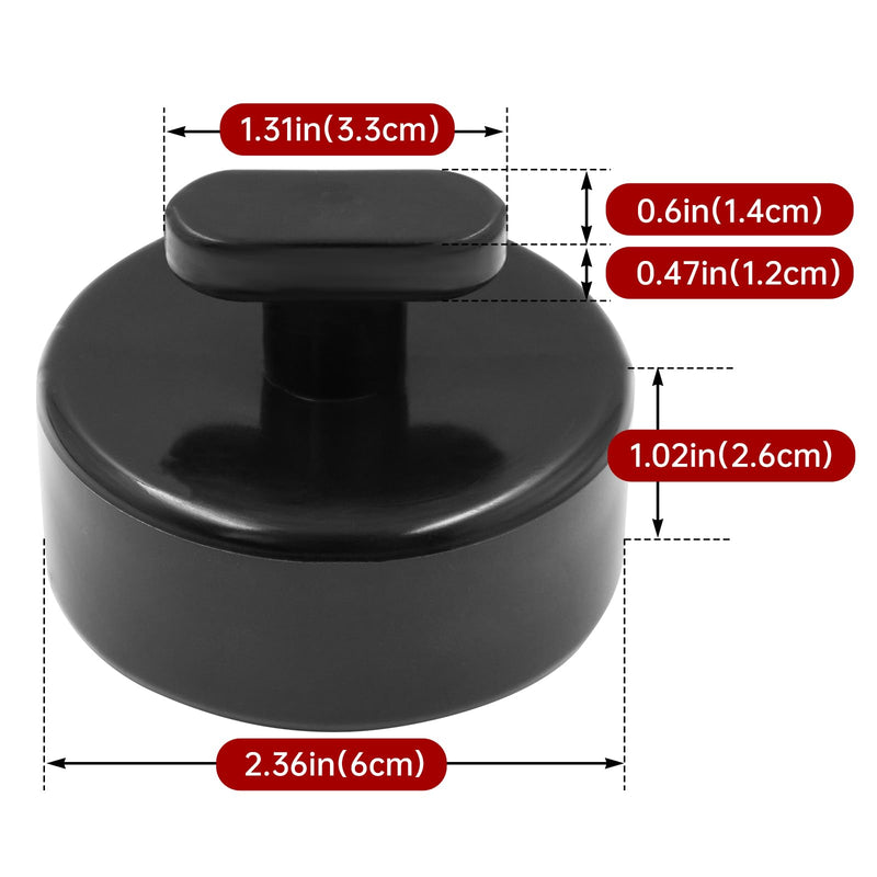 4 PCS Corvette Lift Pucks Jack Lifting Pad Compatible with Corvette 2011,2017,2018,2019 C5, C6, C7, C8 Boxster & Cayman (1997-2021) Lift Point Adapter Jacking Point Pad 4 PCS