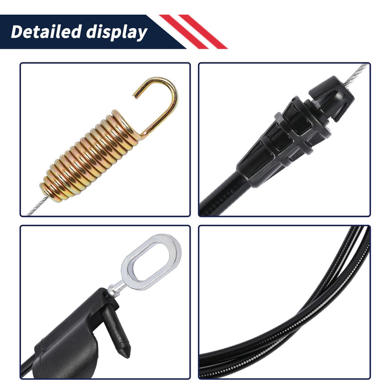 946-05397 Clutch Wheel Drive Cable 746-05397 Compatible with CUB Cadet CC600│MTD M430 M410│Craftsman CMGM231204│Troy-Bilt Lawn Mowers TBWC28 2022 2023 Pro Series 28 inch