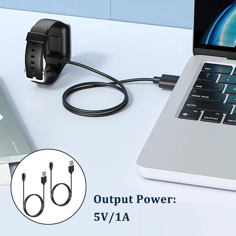 2-Pack Smart Watch Charger for VeryFit IDW19 IDW13 ID208 BT Plus - Magnetic USB Charging Cable - Replacement Power Cord for IDW15 IDW16 IDW17 IDW21 IDW25 IDW26 IDW28 GTX20 - Fast Charging Accessories