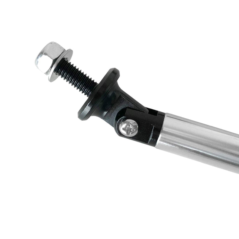Splitter Rods,150mm Adjustable Front Bumper Lip Splitter Strut Rod Tie Support Bars,Silver 2pcs Silver 150mm