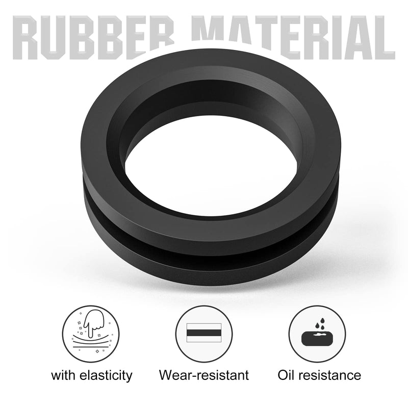 Fuel Gas Tank Filler Neck Tube Rubber Grommet Seal Compatible with 67-76 A, 62-69 & 71-74 B, 64-73 C Bodies, Quality Nitrile Rubber Gasket