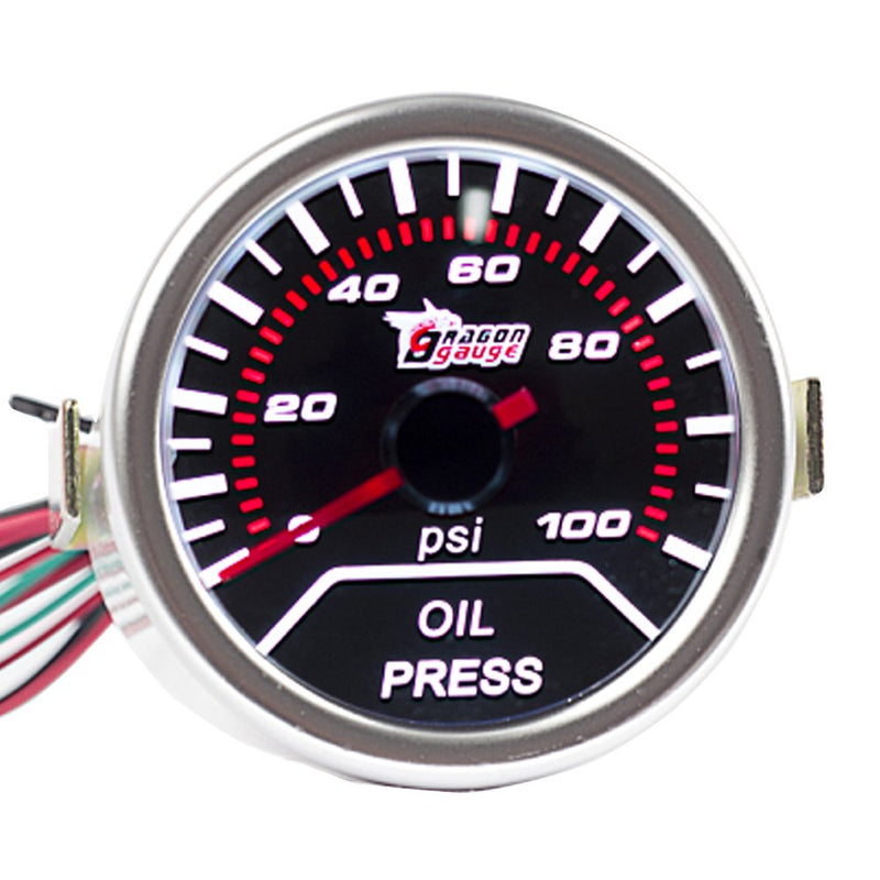 ESUPPORT Car 2" 52mm Oil Press Gauge Meter Pressure Automotive