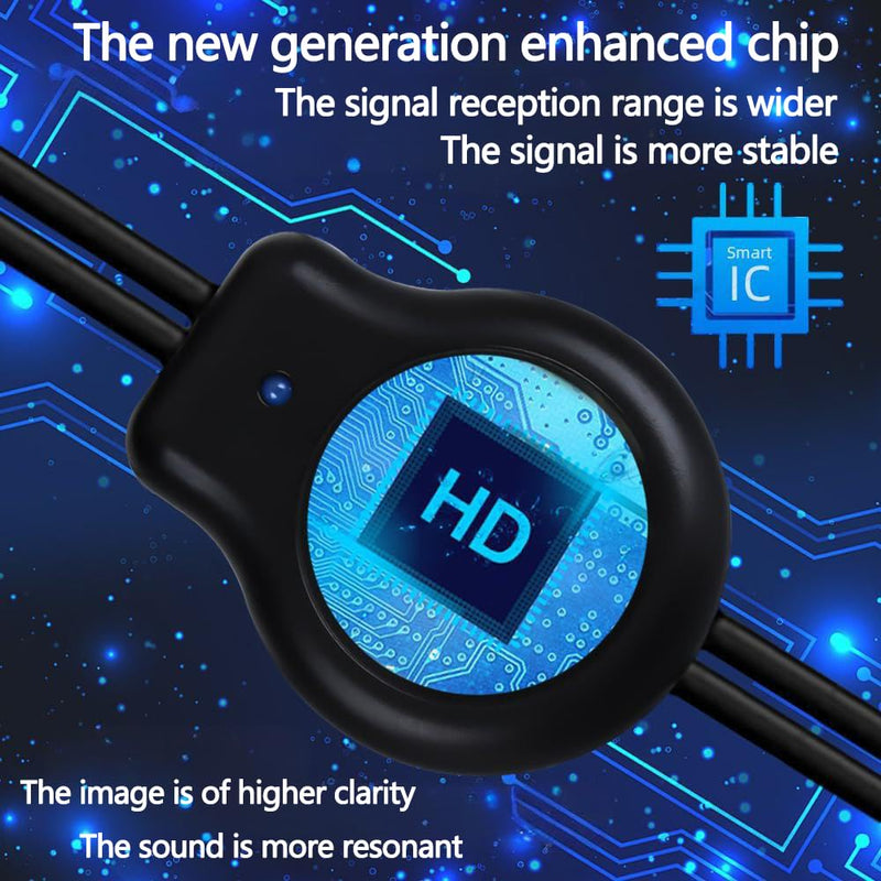  [AUSTRALIA] - Upgraded Enhanced Chip TV Antenna Indoor Antenna for Smart TV for Long Range Reception and Smart TVs HD Digital Antenna with Amplifier Signal Booster for Local Channels On 4K 1080P/ Factory Supply