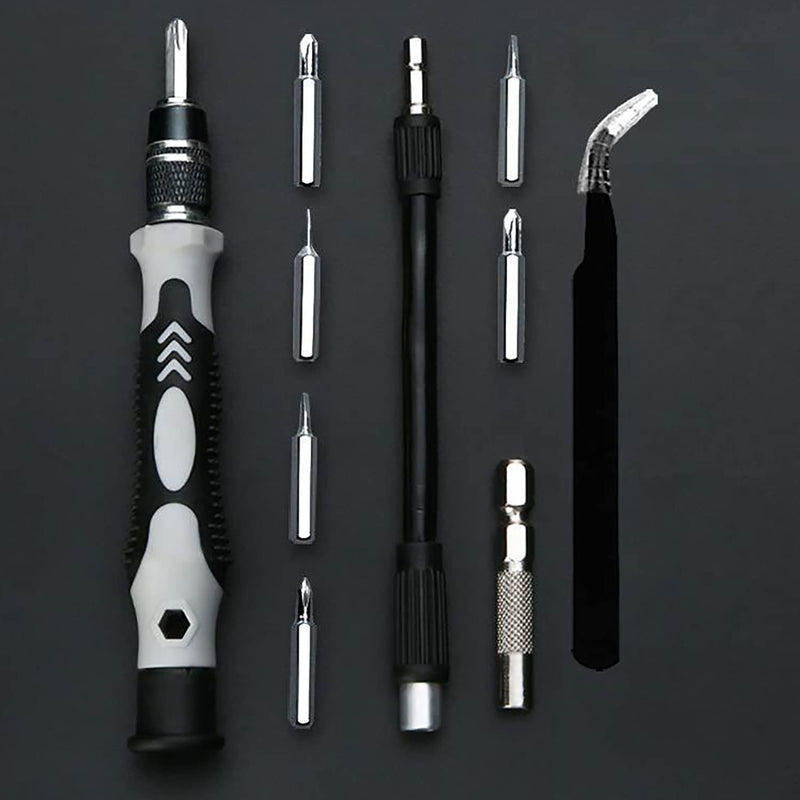 Mini Precision Screwdriver sets,Sinyiol 115 in 1 Repair Tool Kit to Fixing Phone Laptop PC Camera Electronic Watches Glasses,Switch，game consoles ，Magnetic Driver Kit with Flexible Shaftl
