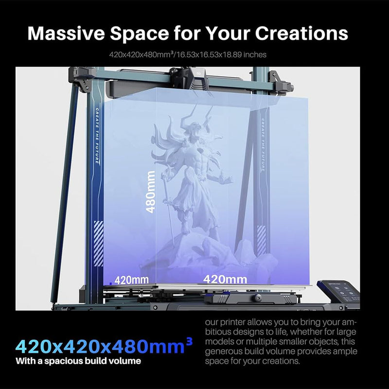 HzdaDeve 430X430 PEI Build Plate PEO Double Side Sheet Heated Bed Spring Steel Flexible Platform One Side Textured and One Smooth Board for Anycubic Kobra 2 Max for Elegoo Neptune 4 Max/Neptune 3 Max