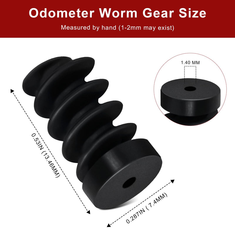 926-321 Odometer Gear Kit Replacement for Ford Ranger 1995 1996 1997 1998 1999 Speedometer Worm Gear, Fit for Select Ford/Mazda/Mercury Models Odometer Gear Repair Part, 1 Pack