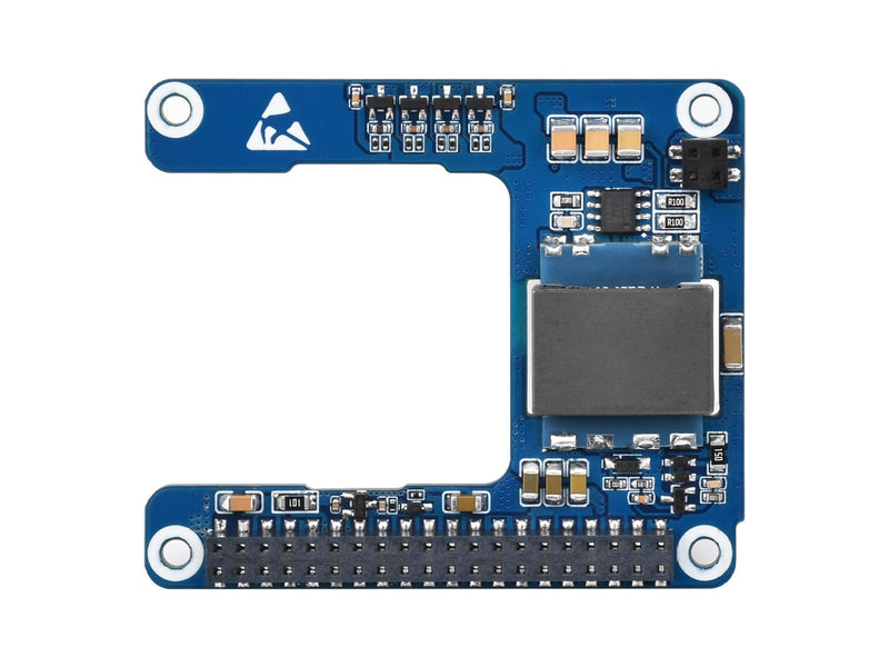 Pi 5 PoE HAT Compatible with Raspberry Pi 5 / Compute Module 5, Isolated Switched-Mode Power Supply,Power Over Ethernet HAT Offer Network Connection and Power Supply to Pi 5/CM 5 in One Cable, 5V 5A