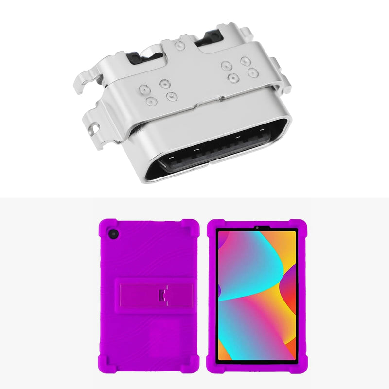 5pcs Type C 16 Pin Charging Port Connector Replacement Compatible with TCL TAB 8 LE 9132 9137