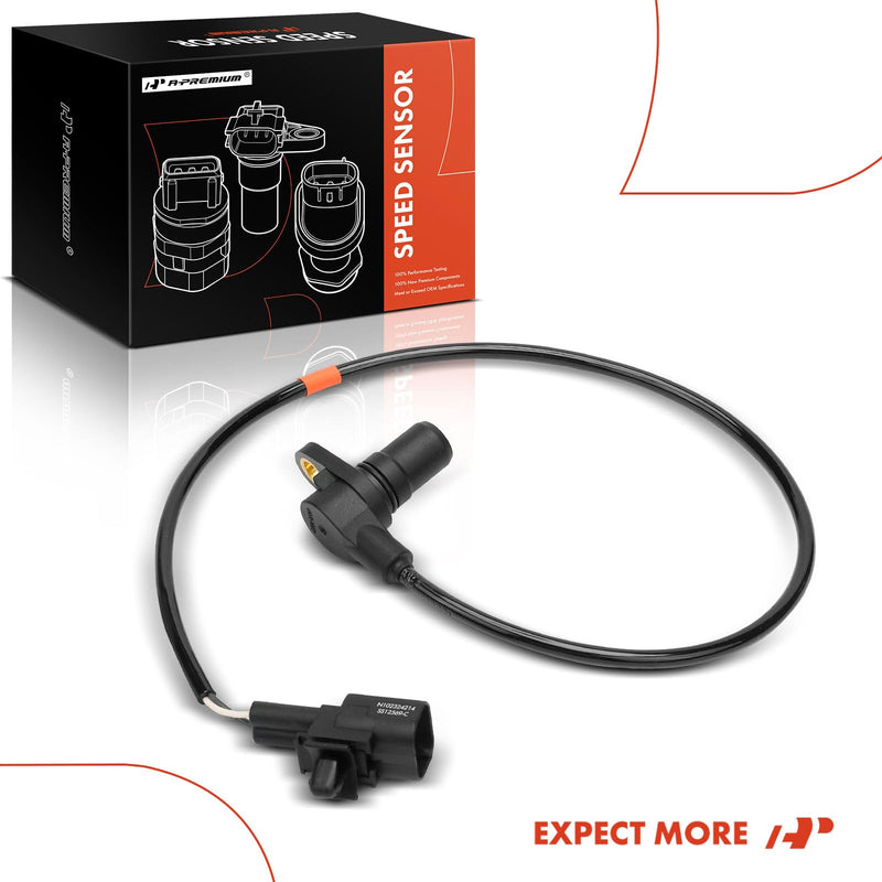A-Premium Automatic Transmission Speed Sensor Compatible with Hyundai Accent 2006-2011 & Kia Rio 2007-2011, Rio5 2006-2011, 1.6L