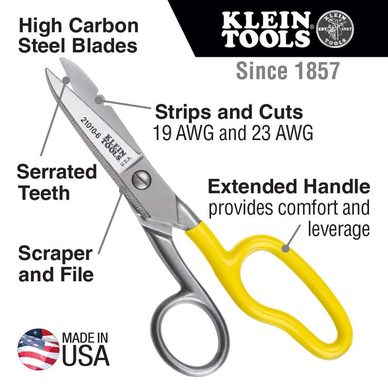 Klein Tools 46039 Cable Splicer's Kit with Cable Splicer Electricians Knife and Free-Fall Snip