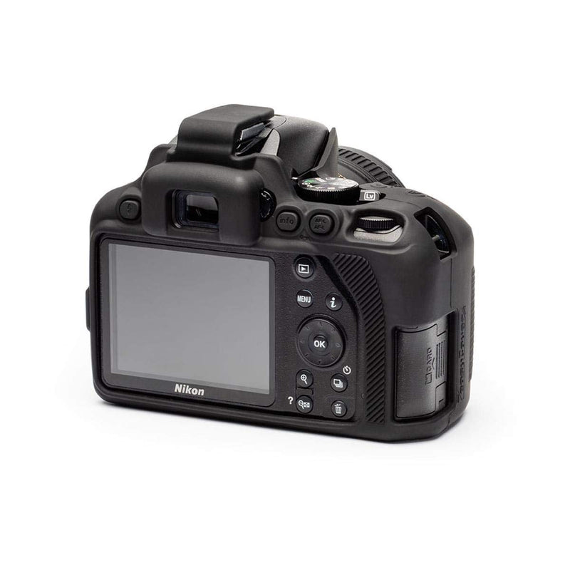 easyCover - Silicone camera case - Protection for your camera - Nikon D3500 - black