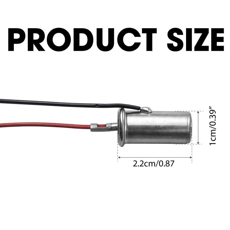 Thermistor Fuel Sensor, NTC Thermistor Fuel Level Sensor, Automotive Fuel Pump Alarm Sensor Replacement Part, Automobile Fuel Tank Low Oil Level Alarm Sensor for Cars Motorcycles (1Pc)