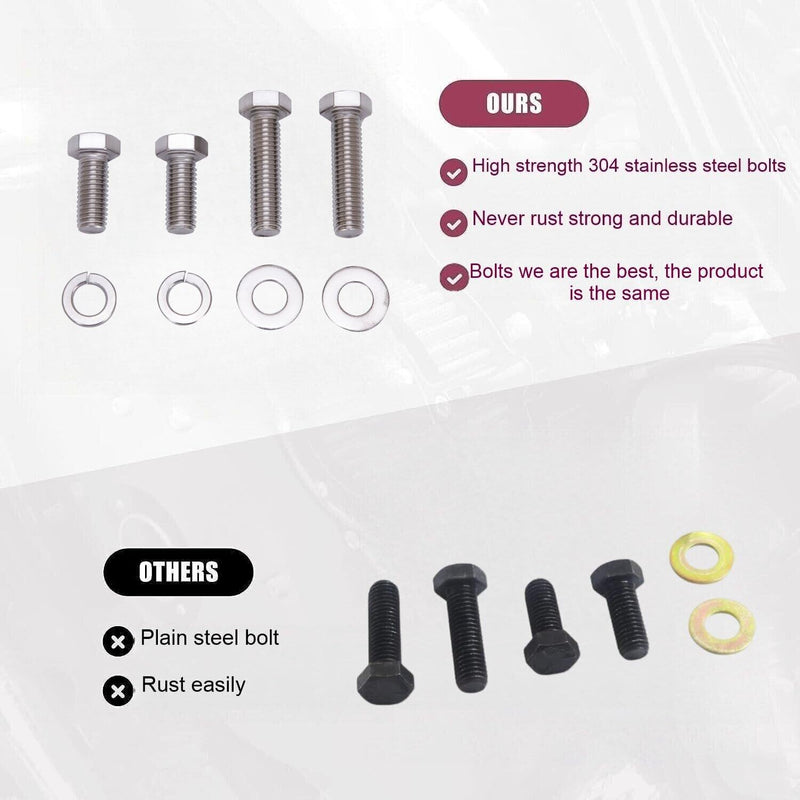 TDZ 2009-2025 Black 1.5'' Inch Lowering Link Blocks Kit for Harley Touring Street Glide/Road King/Electra Glide/Road Glide/Ultra Limited/Special/CVO 1.5 Inch Lowering Blocks（Black）