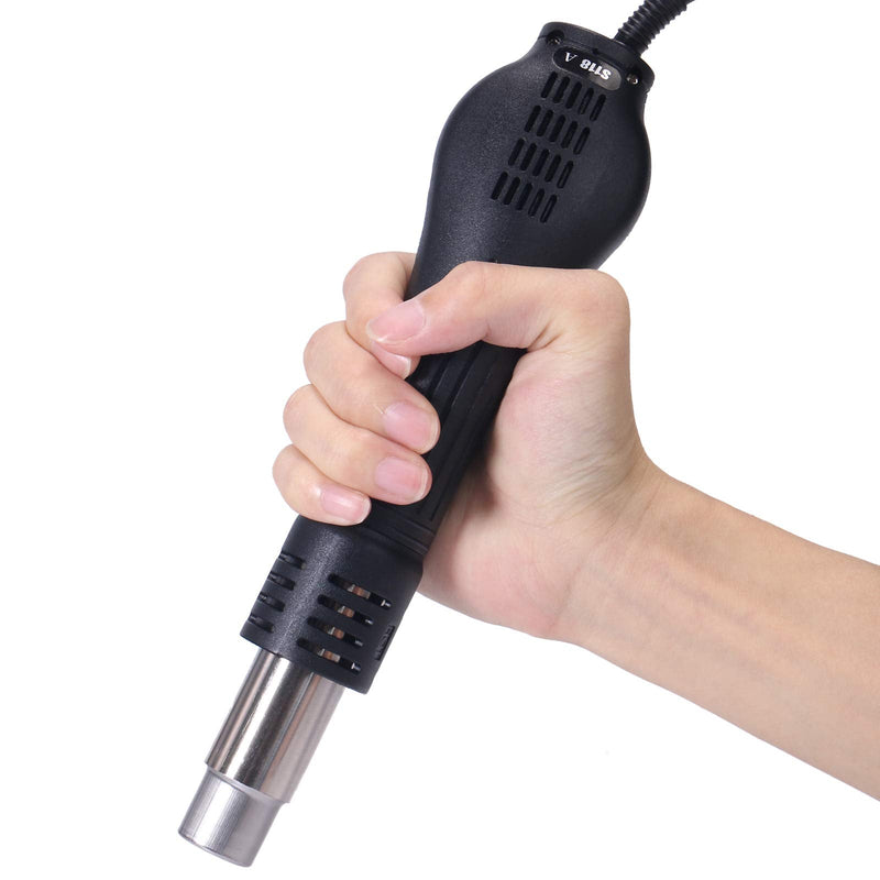 YIHUA S118A Replacement Hot Air Gun Handpiece/Handle for YIHUA 862BD+ & 959D & 853D 5A-II & 853D 2A USB & 948-II Station