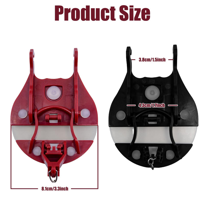 Toilet Flapper Replacement Kit,Compatible with American Standard 7381657-200.0070A Vormax Toilets Flapper, 3-Inch Dual Flapper Design with Silicone Seals and Teeter Bar