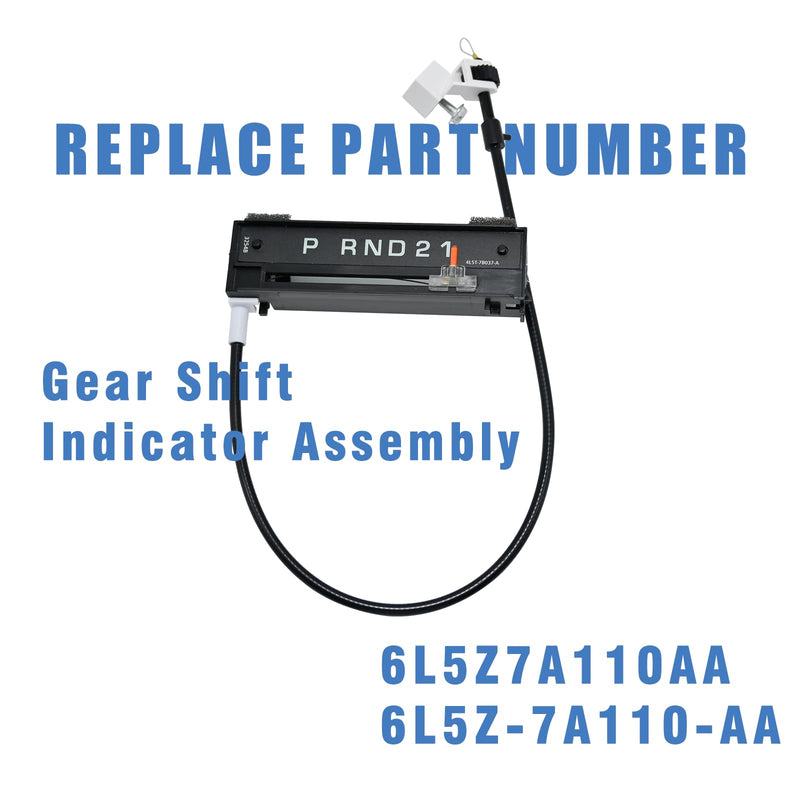 Gear Indicator Compatible with 2004-2011 Ford Ranger Gear Shift Indicator OE# 6L5Z-7A110-AA Indicator Assembly