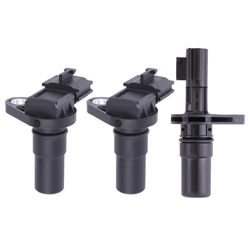 3Pcs Transmission Speed Sensor - Input Output Car Sensor Compatible With Nissan Altima Juke Maxima JX35 QX60 2003-2016 - F119283A 125958B